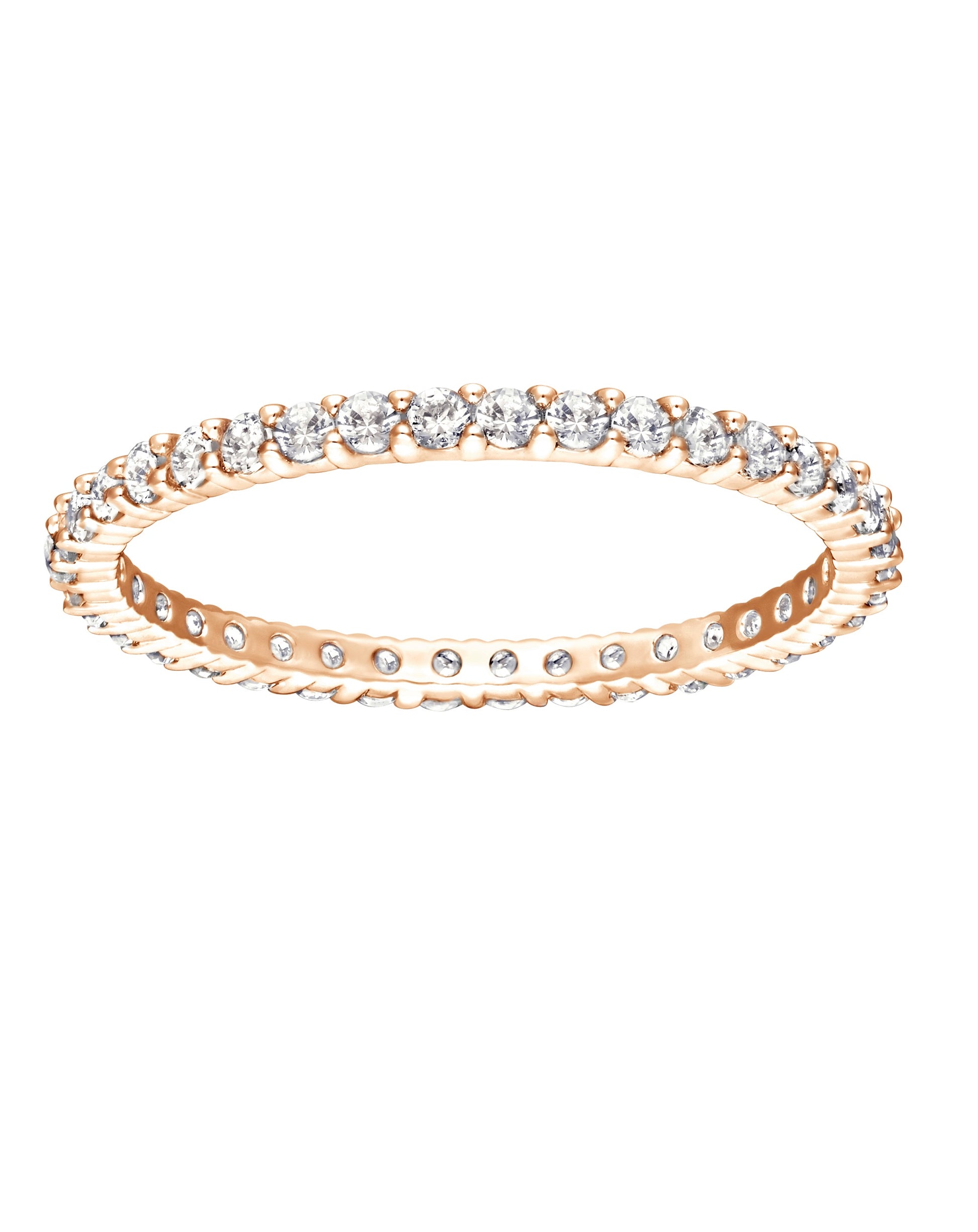 Swarovski VITTORE Swarovski Rose Gold Tone Ring Size 58 Rings