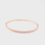 Exclusivo Brazalete de Oro Amarillo de 18 Kt. Elaborado a Mano