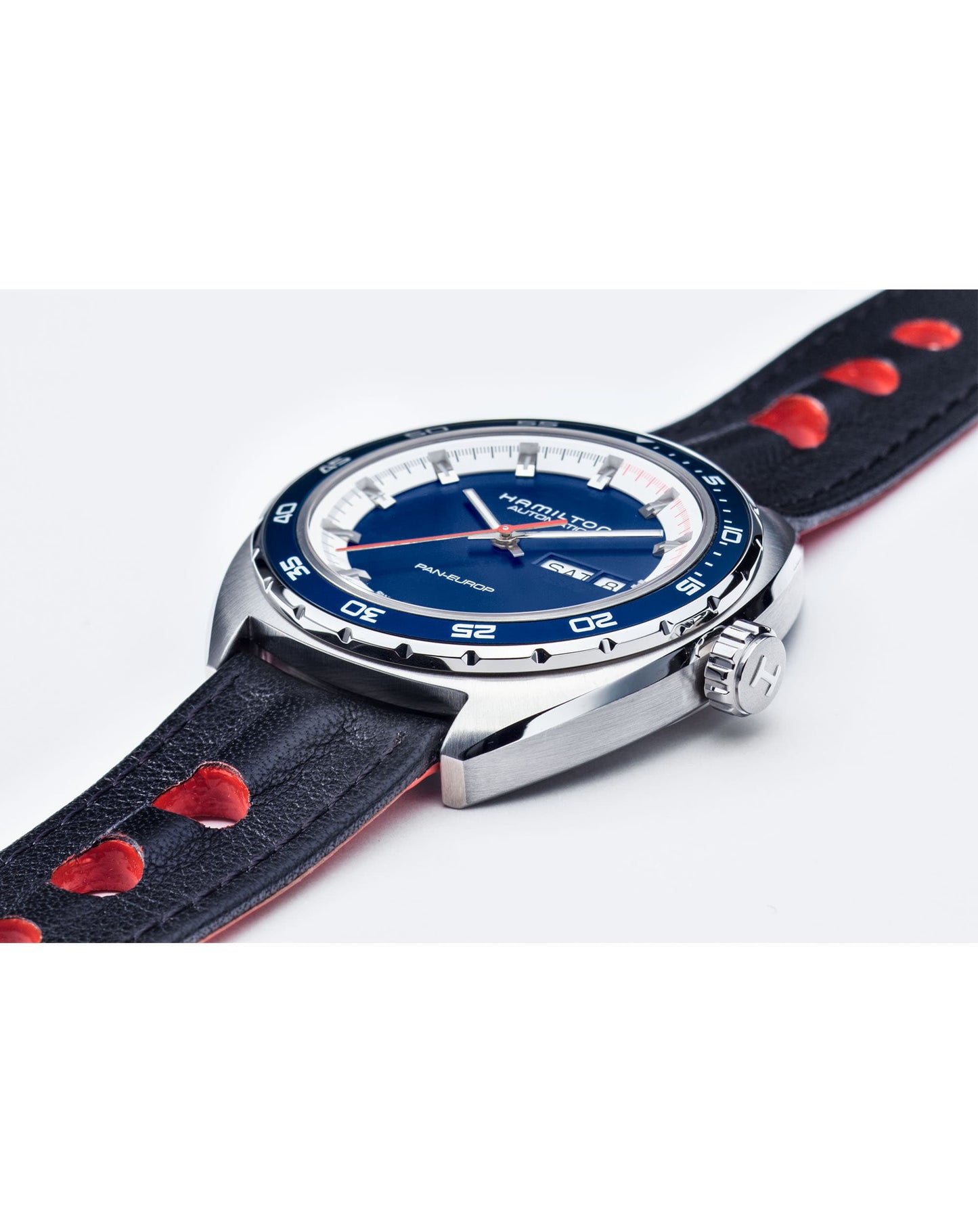 Hamilton H35405741 Hamilton Automatic Pan Europ Day-Date Watch