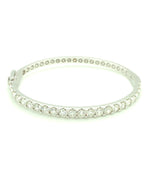 Diamonds Caramel Setting Diamond Bangle, 4.00 CT Jewelry