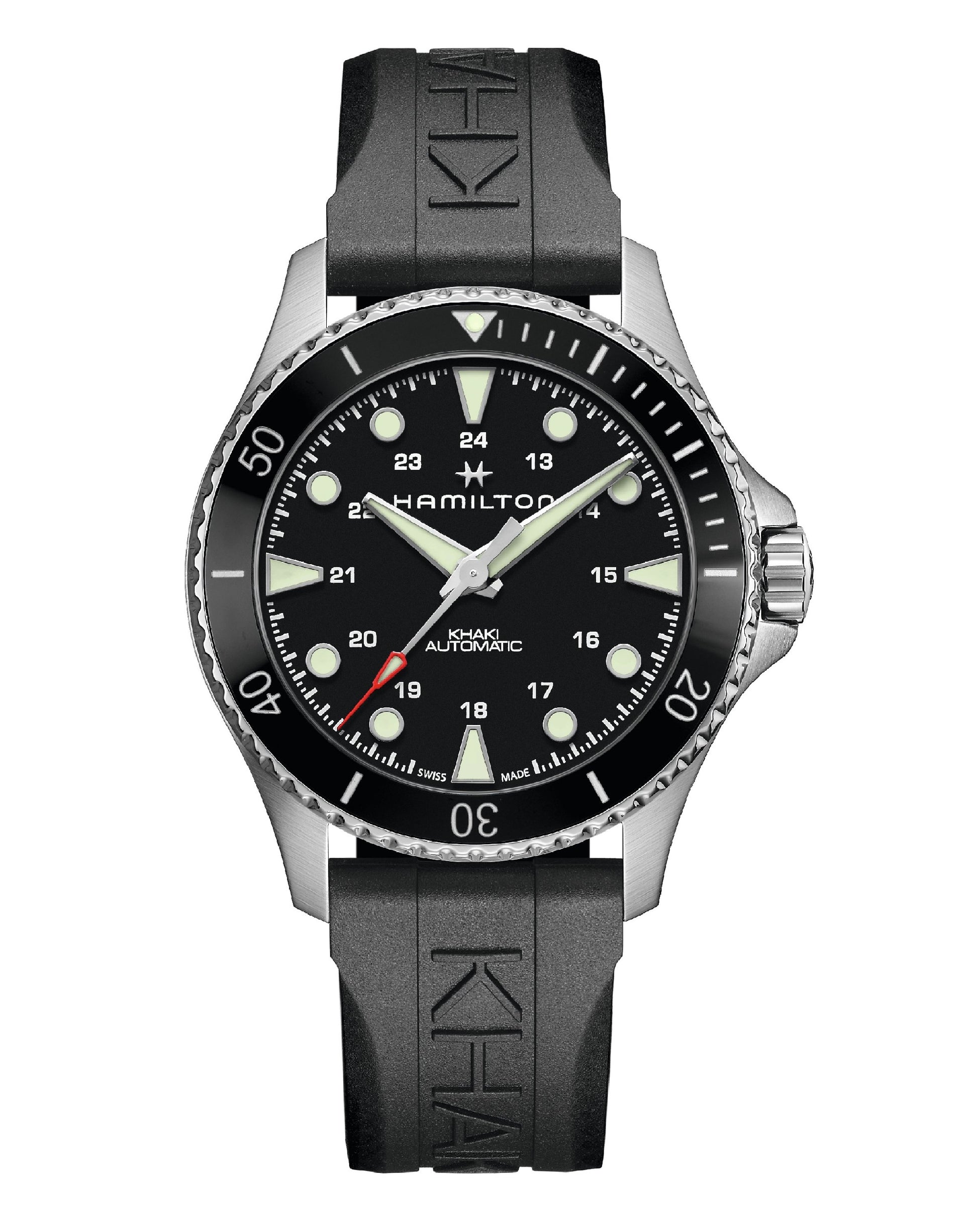 Hamilton Hamilton Black Dial Khaki Navy Scuba Auto 43mm Watch