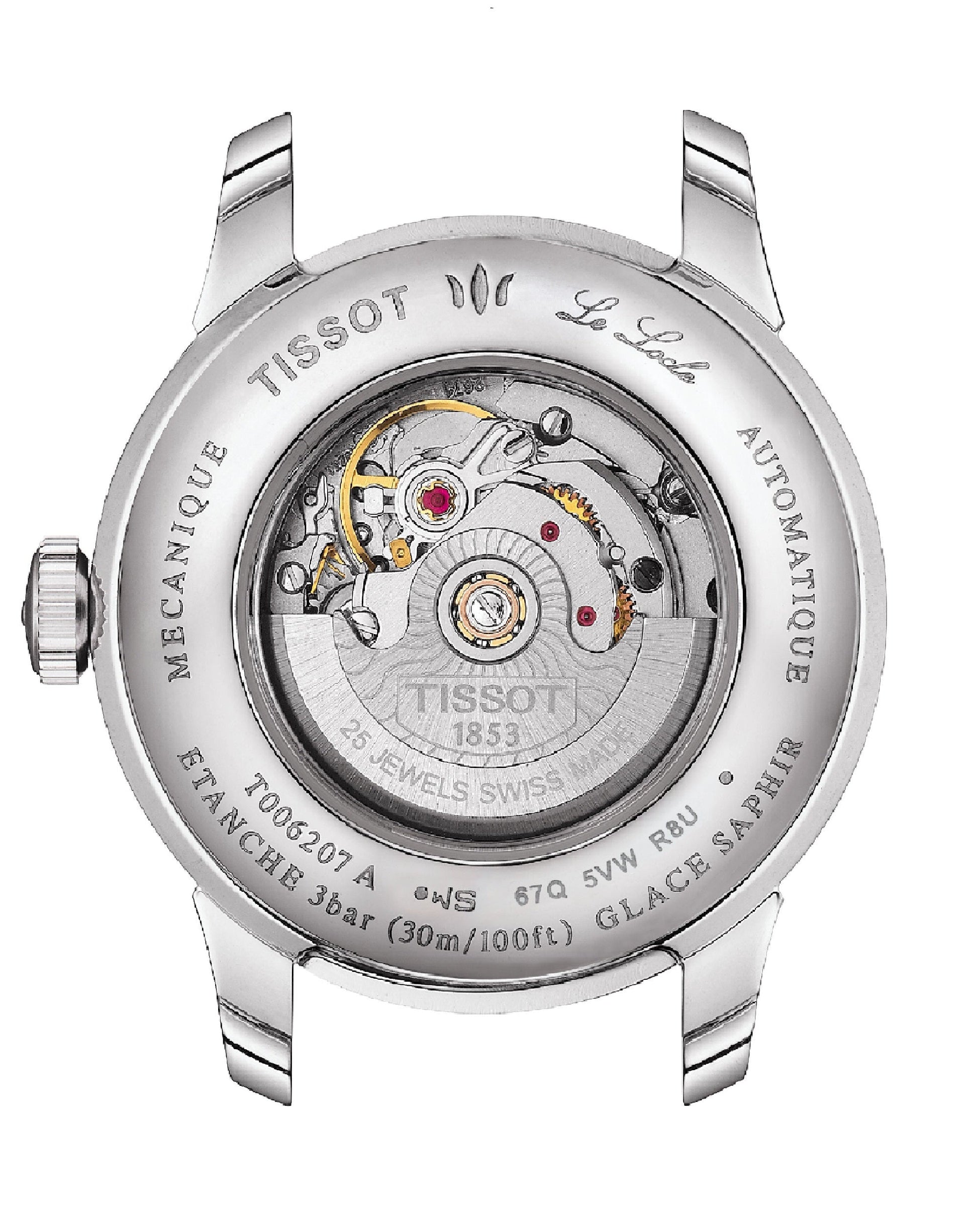 Tissot Tissot Le Locle AUTOMATICO Black Dial 29mm T006.207.11.058.00 Watch