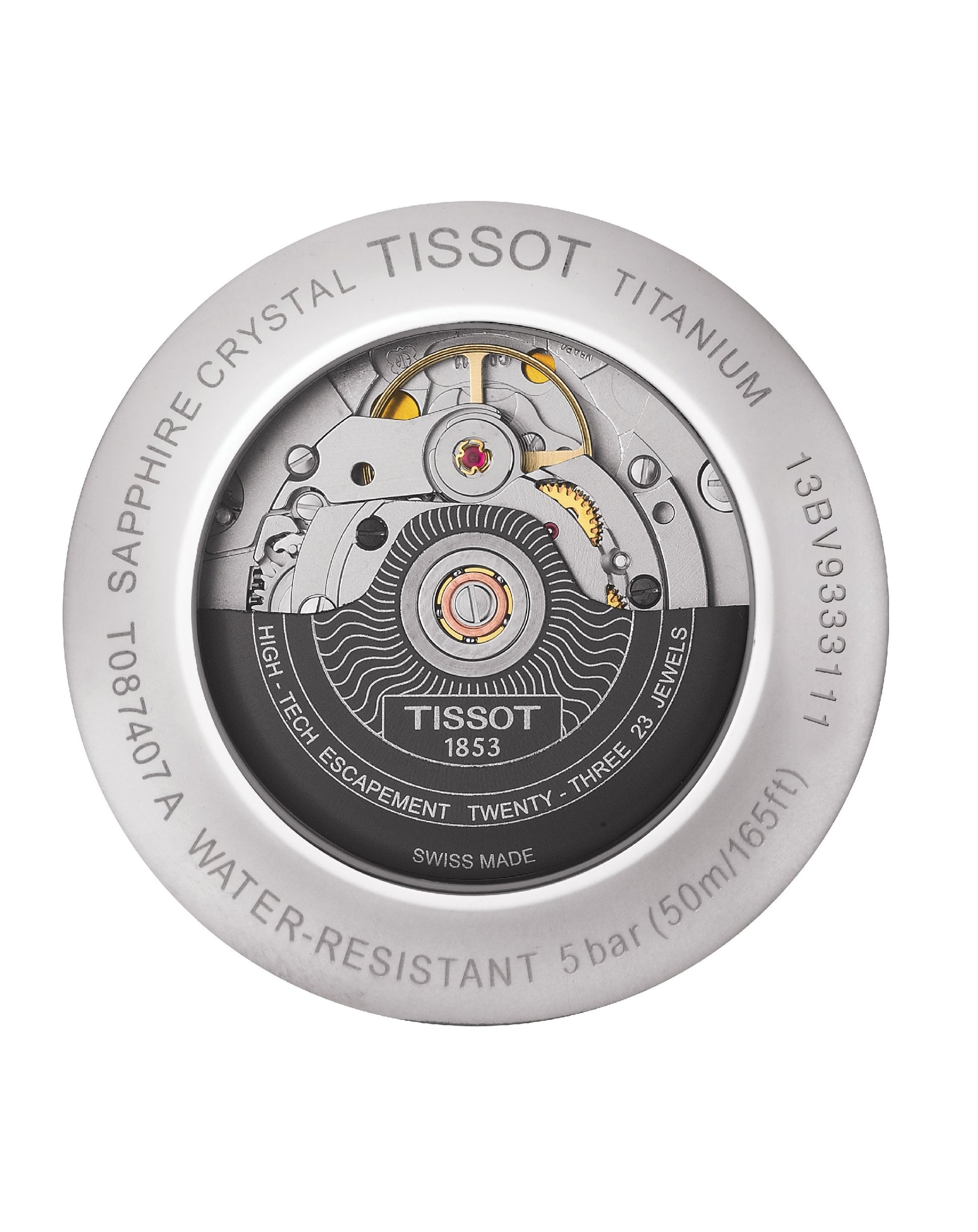 Tissot Tissot Powermatic 80 Titanium Twin-Tone Watch
