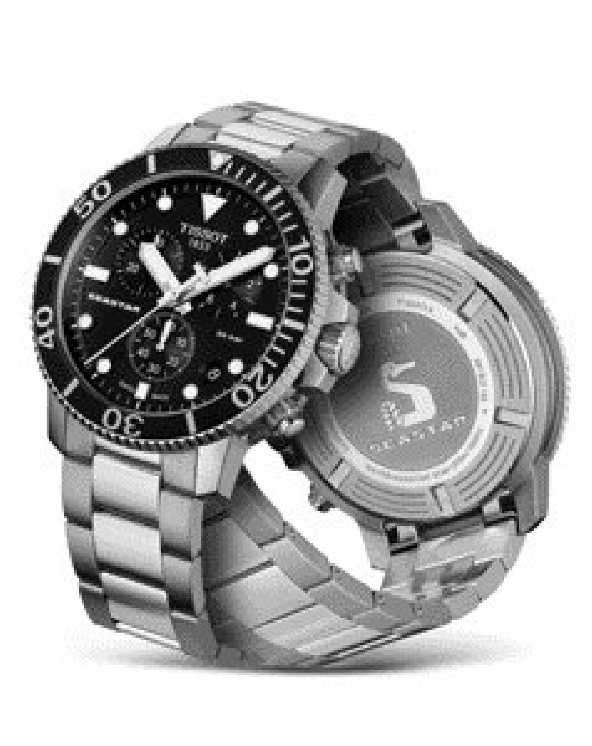 Tissot T120.417.11.051.00 Tissot SEASTAR 1000 Quartz BLACK Indexes Watch