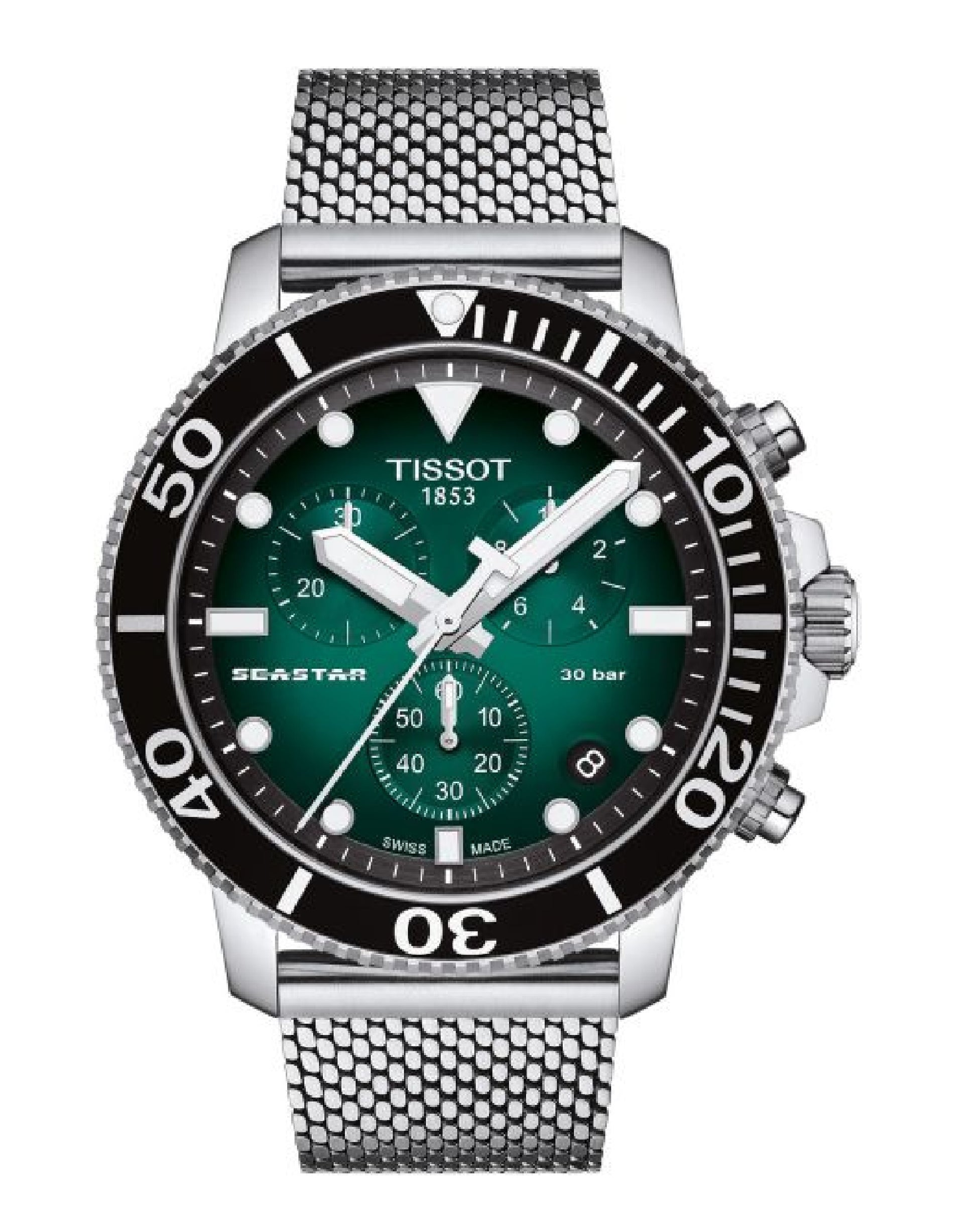 Tissot T120.417.11.091.00 Tissot SEASTAR 1000 Quartz Graded Green Black Watch