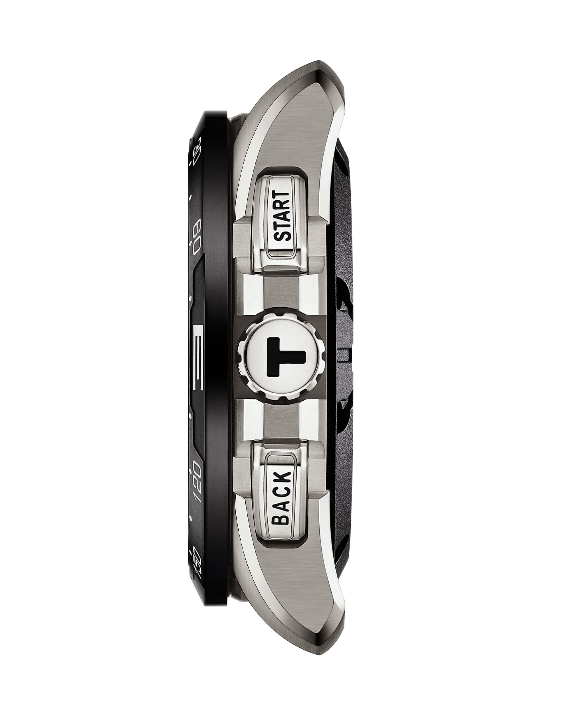 Tissot T121.420.47.051.01 Tissot T-Touch Connect Solar Black Indexes Red Strap Watch