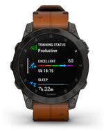 Garmin Garmin Fēnix® epix™ Brown Strap Watch