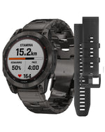 Garmin Garmin Fēnix 7S Titanium Solar Edition Watch