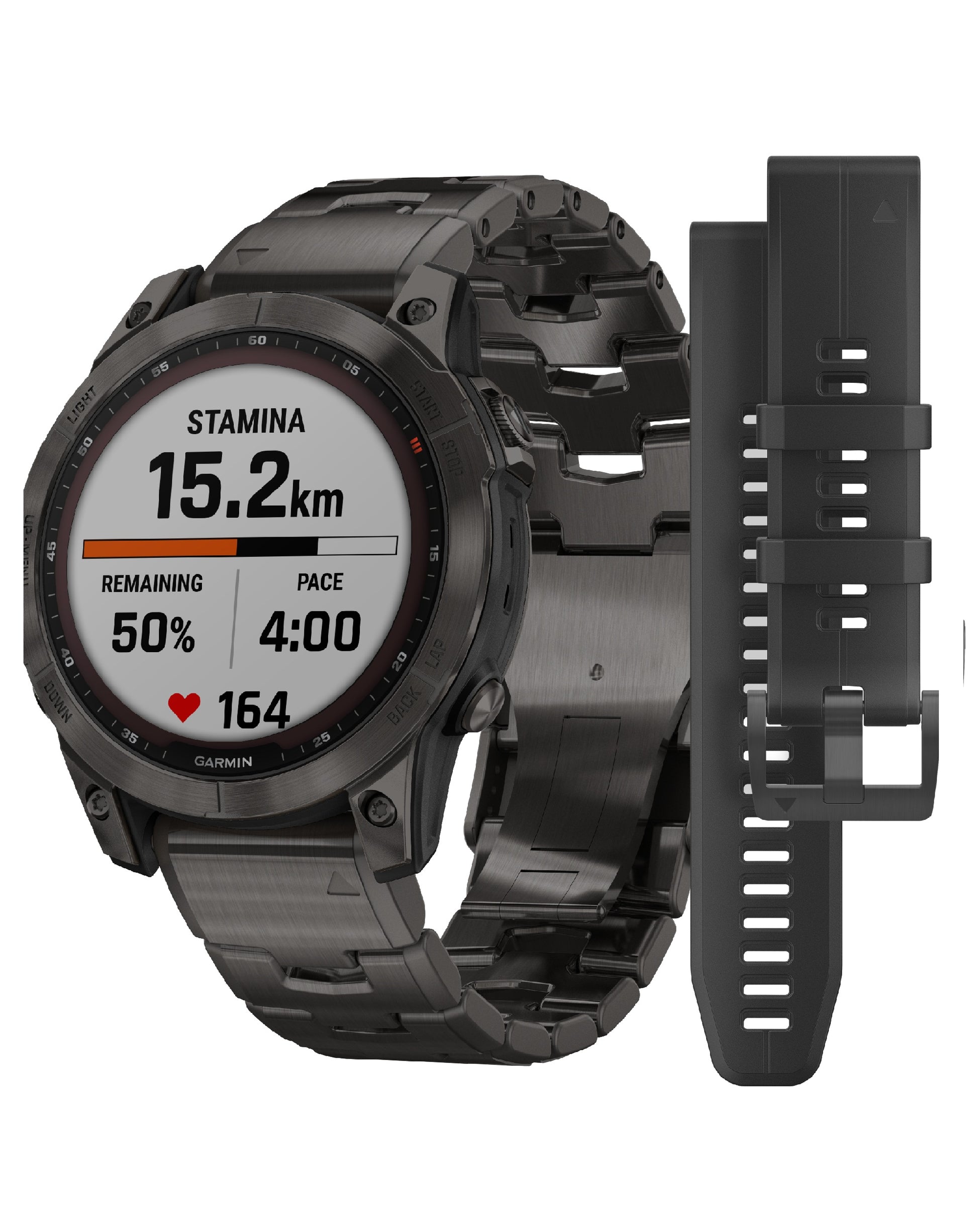 Garmin Garmin Fēnix 7S Titanium Solar Edition Watch